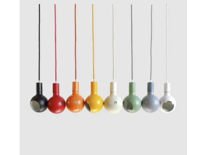 Lampada a sospensione metallica Filotto di Filotto