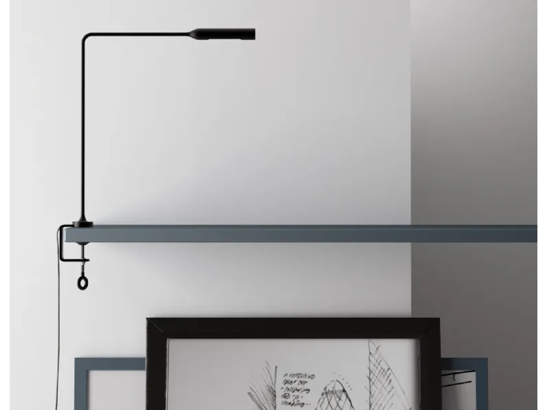 Lampada da tavolo Flo Clamp di Lumina