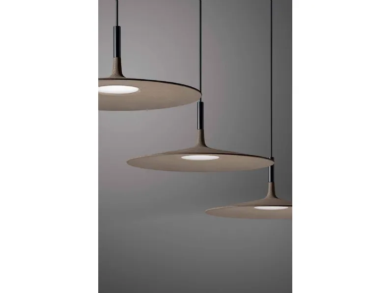 Lampada a sospensione in cemento Aplomb Large di Foscarini