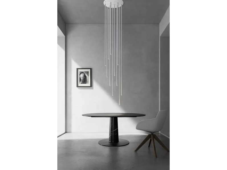 Lampada a sospensione in alluminio Furin di Rotaliana