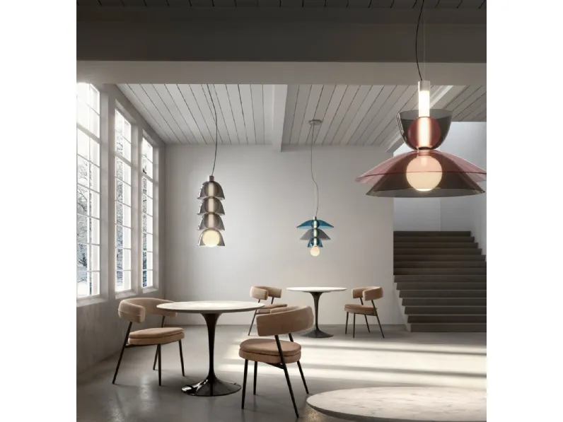 Lampada a sospensione Gems di Pentalight