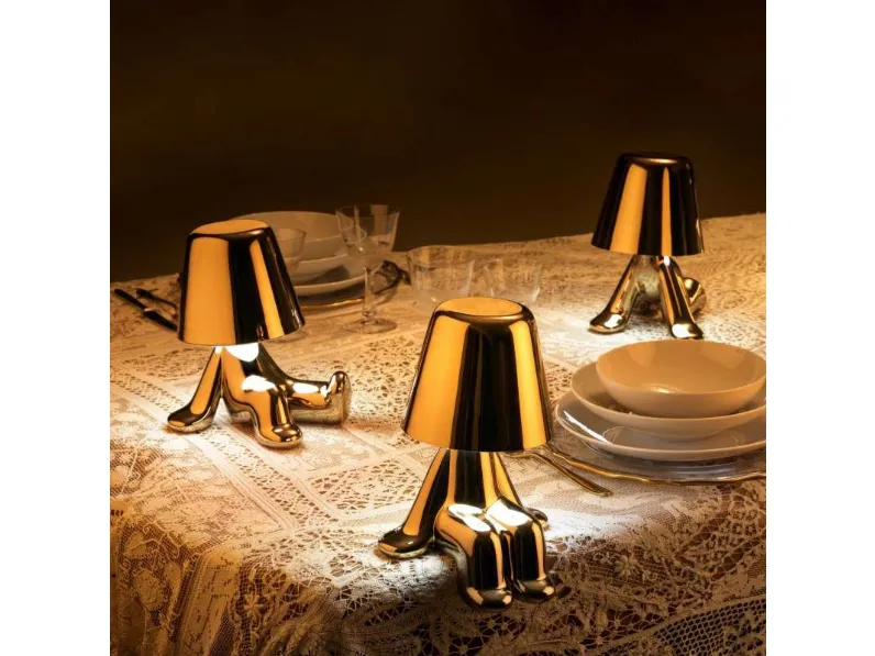 Lampade da tavolo Golden Brothers di Qeeboo