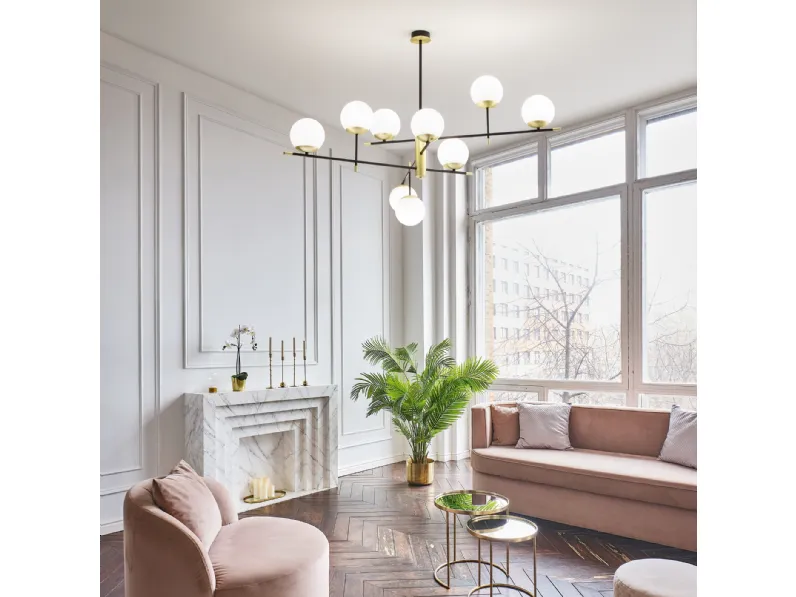 Lampada a sospensione Gourmet di Ideal Lux