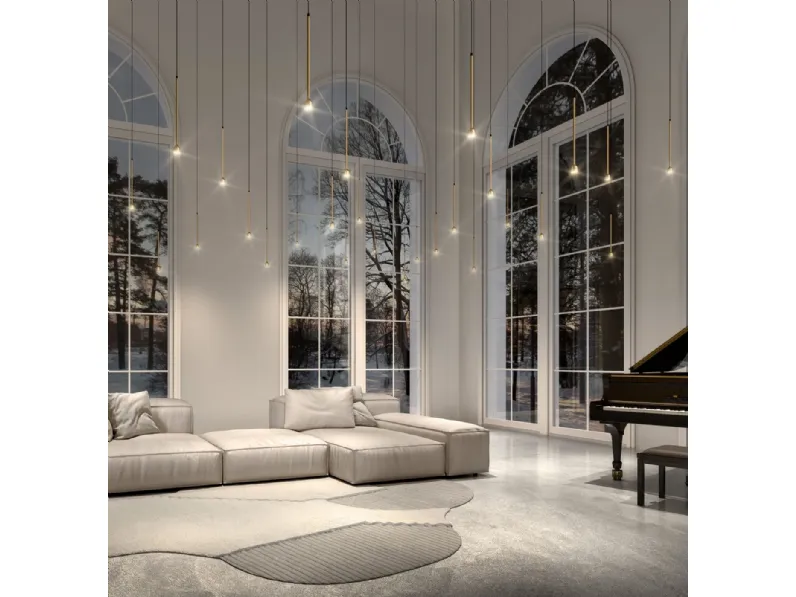 Lampada a sospensione Hail di Pentalight