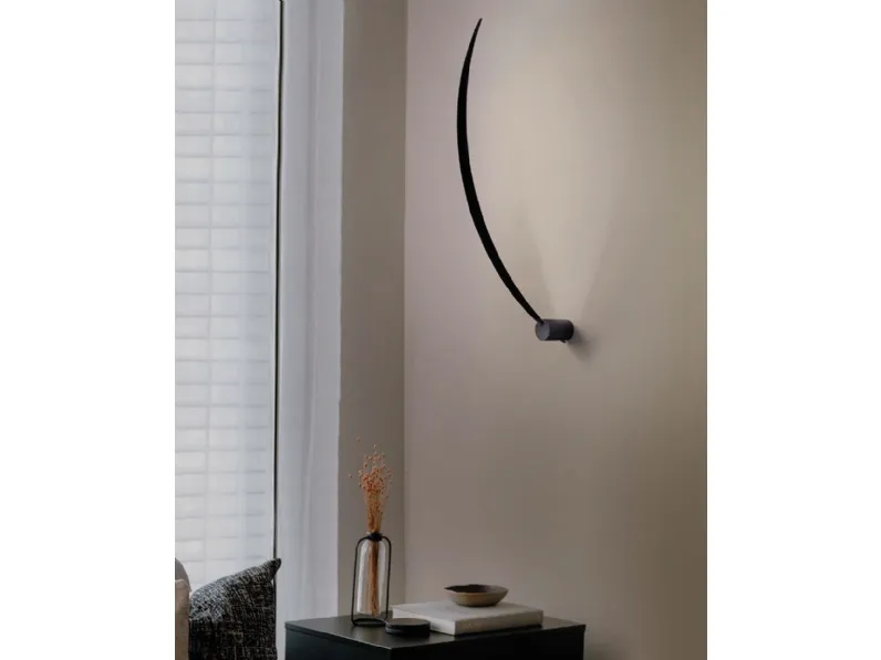 Lampada da parete Heron in metallo di Cattaneo