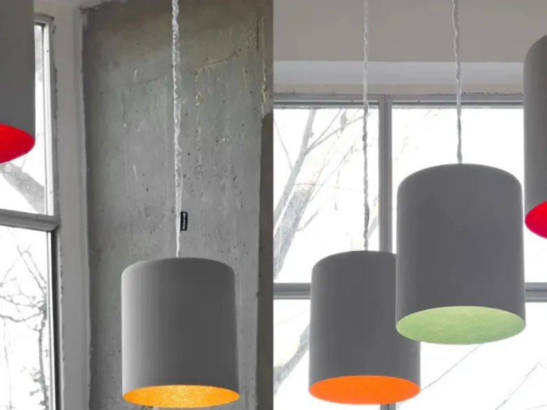 Lampada Bin Cemento di Artdesign