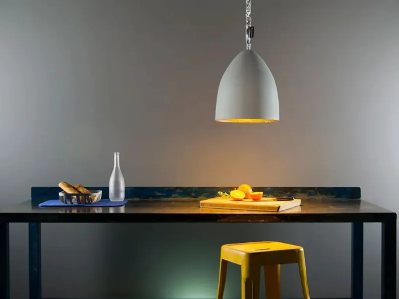 Lampada Flower S Cemento di Artdesign