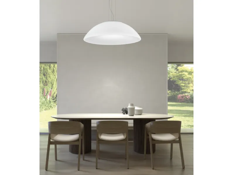 Lampada a sospensione Infinita in vetro di Vistosi