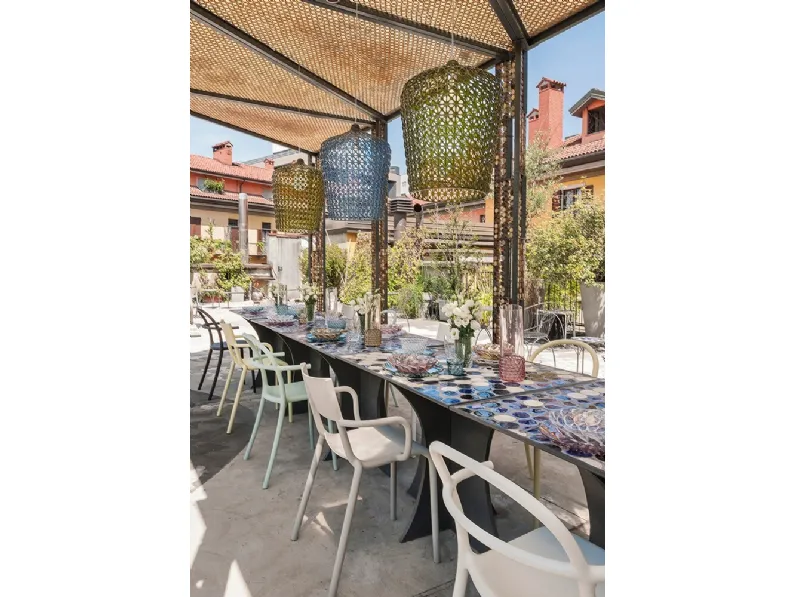 Lampada a sospensione Kabuki di Kartell