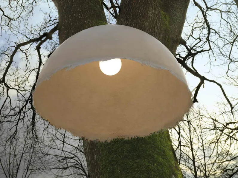 Lampada da esterno in vetroresina Plancton di Karman