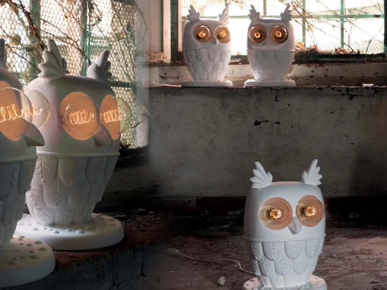 Lampada da terra ispirata al gufo Ti Vedo Karman