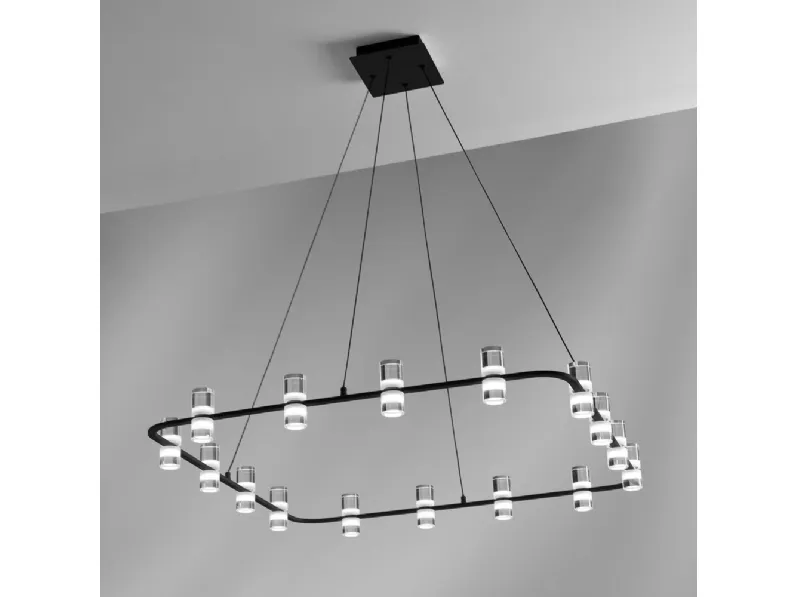 Lampada a sospensione Kingfort di Vivida International