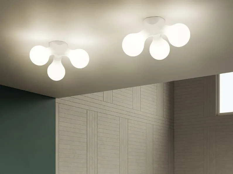 Lampada a soffitto Atomium Wall di Kundalini