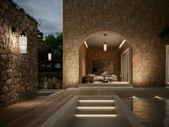 La Spazio de Il Fanale: lampada outdoor dal design essenziale.