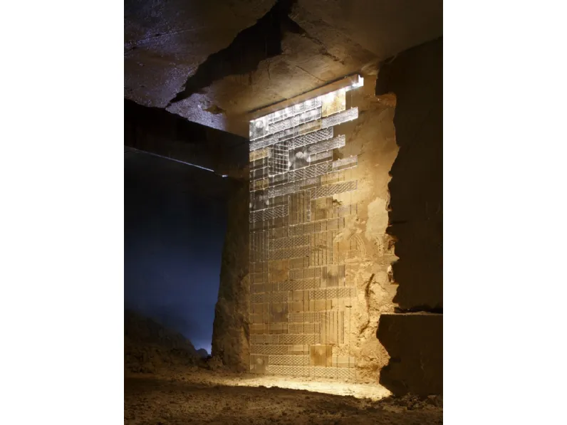 Lampada a sospensione Laminis modulare e decorativa di Fabbian