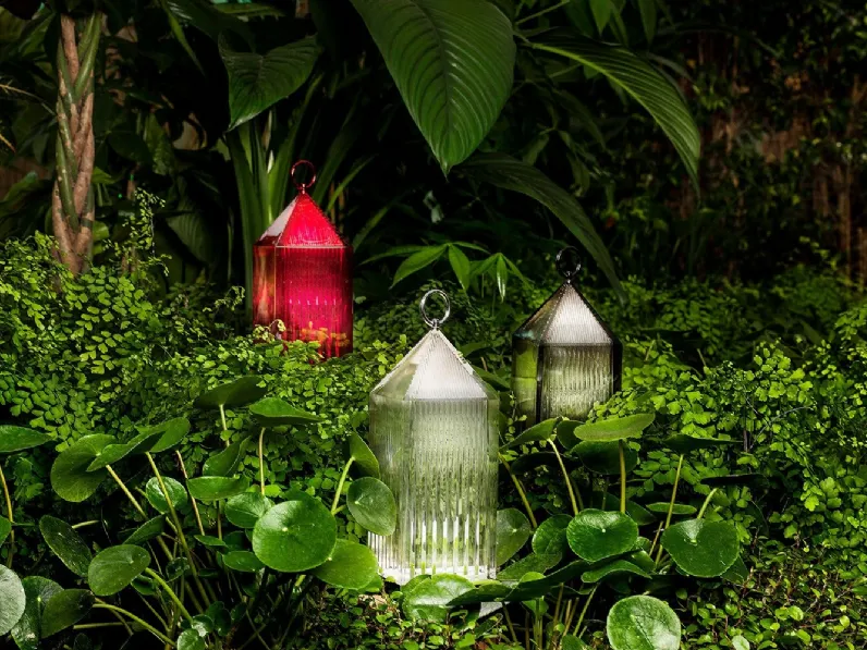 Lampada in plexiglas Lanern Outdoor di Kartell