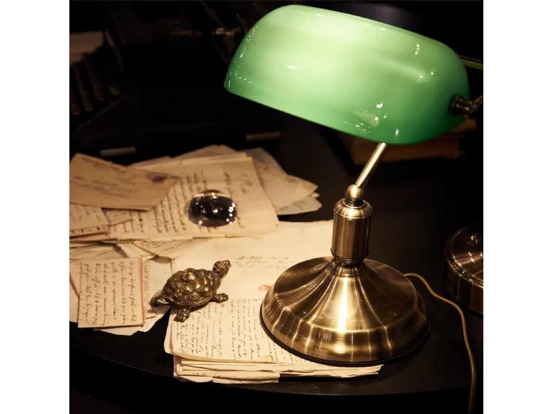Lampada da tavolo Lawyer di Ideal Lux