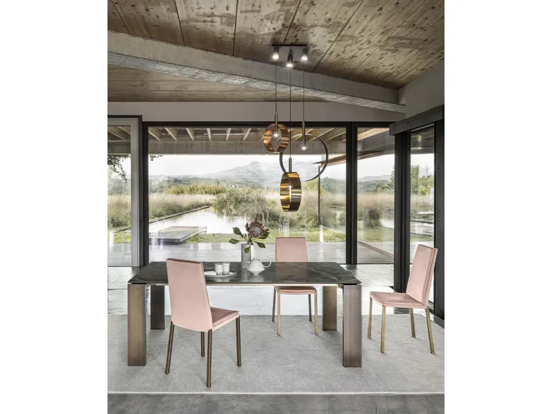 Lampada a sospensione Led Loop S di Riflessi