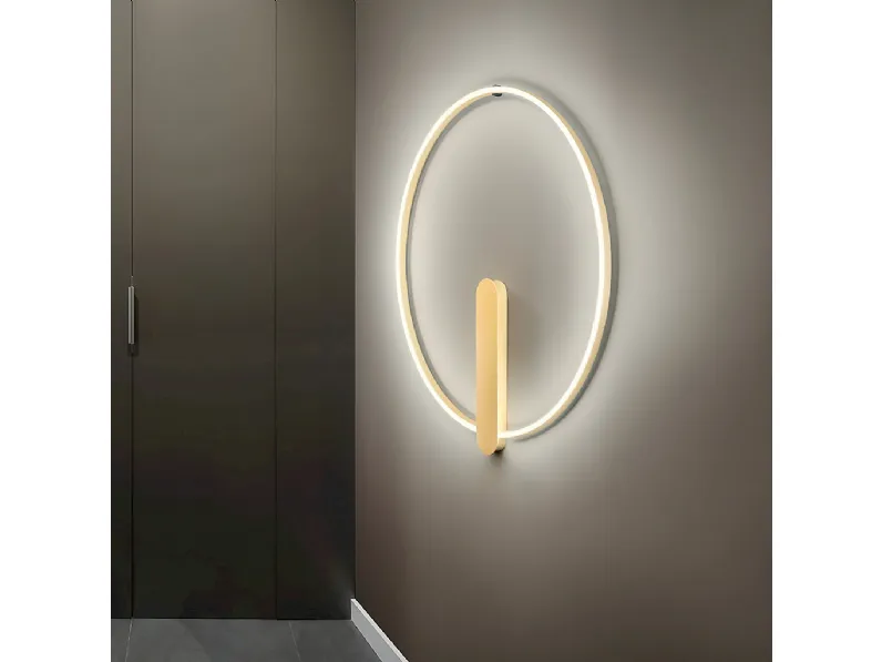 Lampada da parete Leggera Omnilight dimmerabile di Team Italia