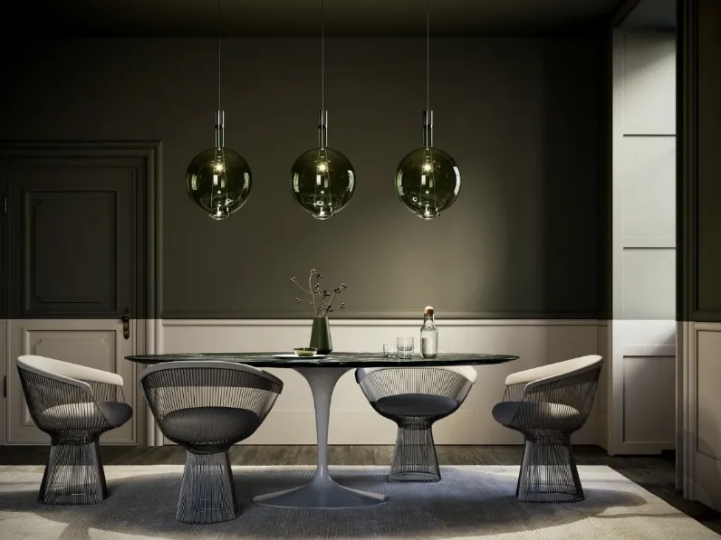 Lampada a sospensione in vetro Sky-Fall di Lodes