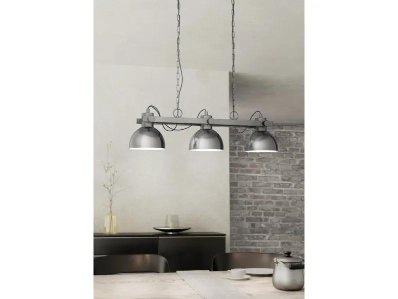 Lampada a sospensione Lubenham di Eglo