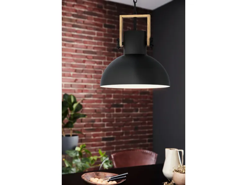 Lampada a sospensione Lubenham di Eglo