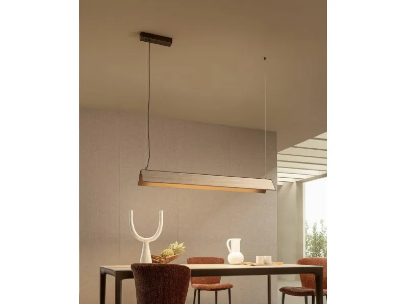 Lampada a sospensione Lucilla S in metallo e ceramica di Riflessi