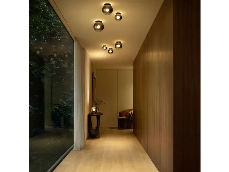 Lampada da parete Luna di Occhio