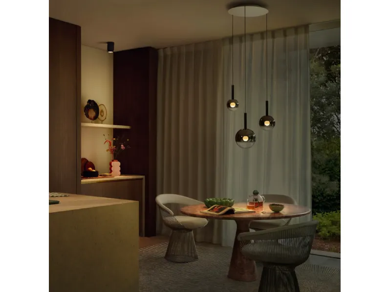 Lampada a sospensione Luna di Occhio