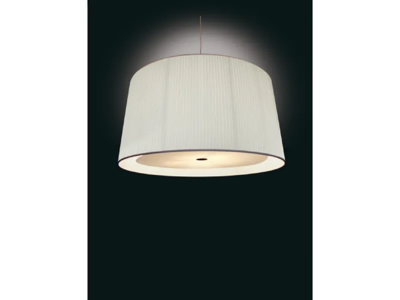 Lampada a sospensione Luxury in tessuto plissettato di Pentalight