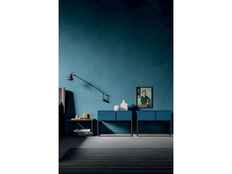 Lampada da parete con diffusore in vetro Luxy di Rotaliana