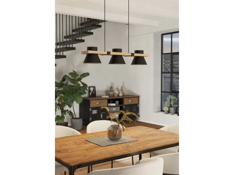 Lampada a sospensione Maccles di Eglo