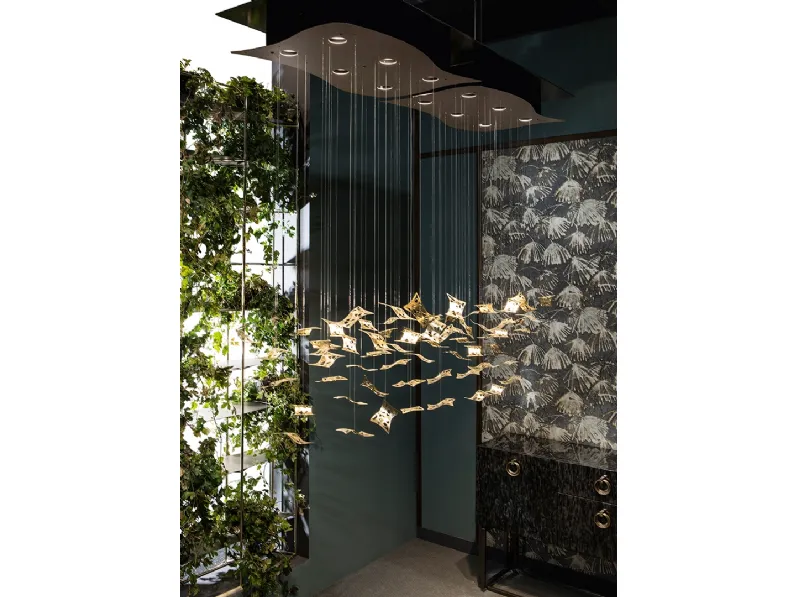 Lampada a sospensione Manta Ray di Cantori