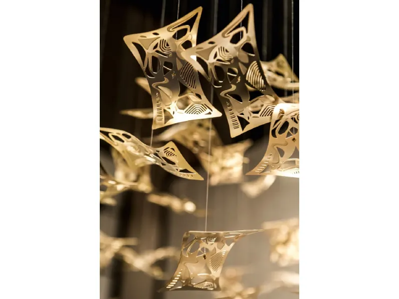 Lampada a sospensione Manta Ray di Cantori