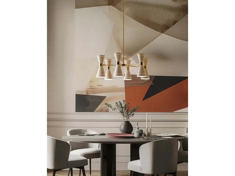 Lampada a sospensione Megafono di Stilnovo