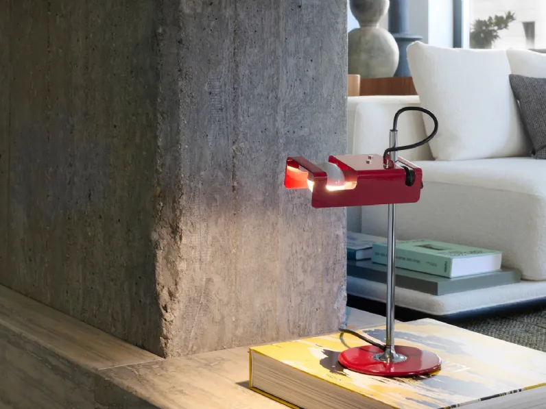 Lampada da tavolo Mini Spider di Oluce