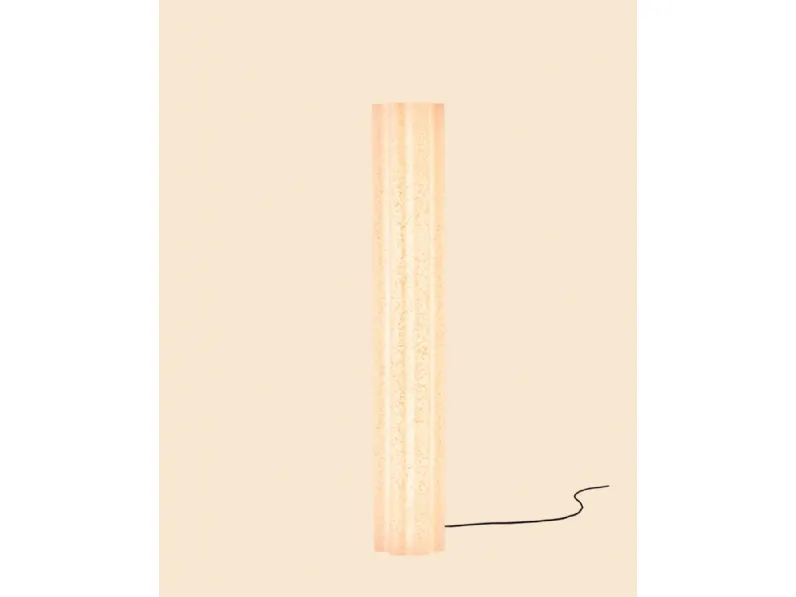 Lampada Lucerama Floor in polietilene riciclato di Miniforms