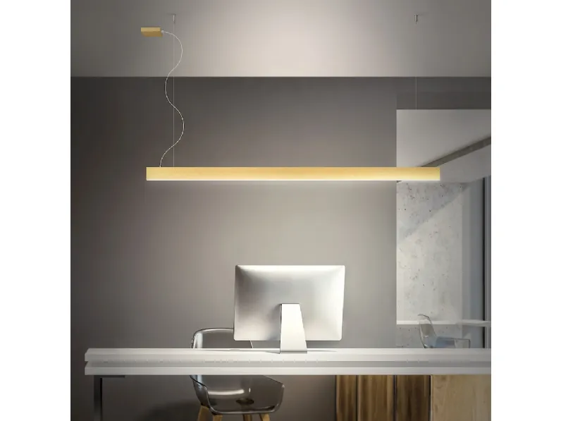 Lampada a sospensione in metallo Minisimply di Team Italia