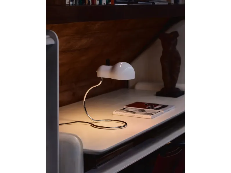 Lampada da tavolo anni '70 Minitopo di Stilnovo