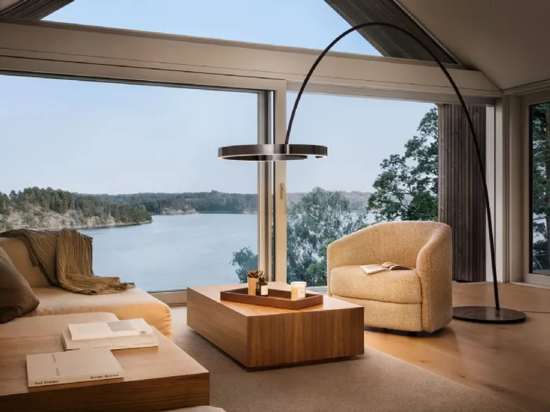 Lampada da terra Mito largo di Occhio