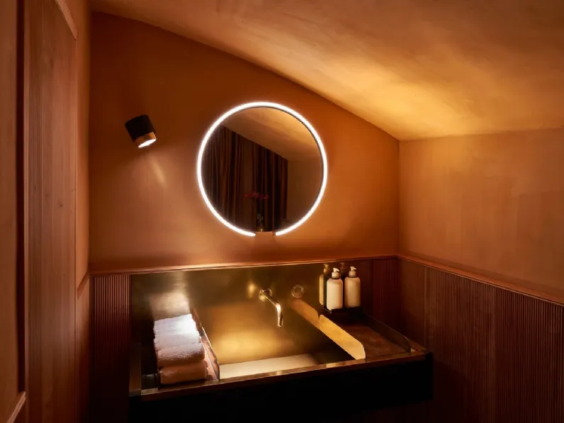 Lampada con specchio Mito sfera di Occhio