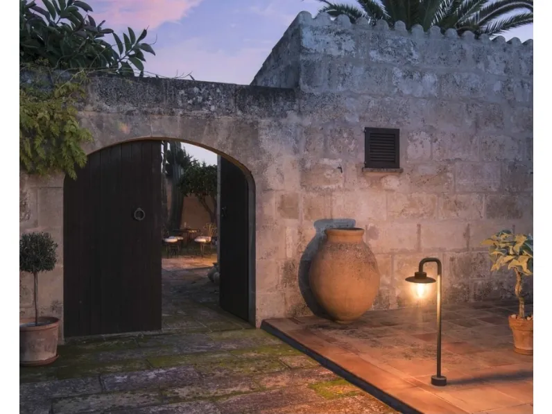 Lampada da esterni in alluminio color antracite Molat Pole di SLV