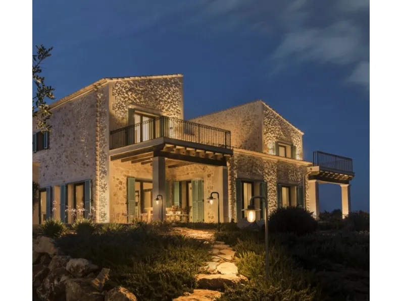 Lampada da esterni in alluminio color antracite Molat Pole di SLV