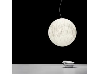 Lampada in carta Moon di Davide Groppi