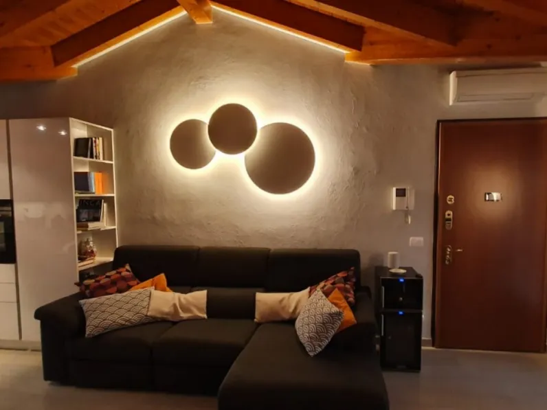 Lampada da parete in MDF Moonlight di Egoluce