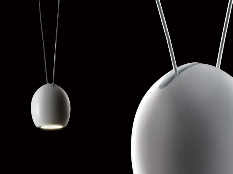 Lampada a sospensione in alluminio Mork di Egoluce