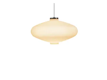 La lampada a sospensione Muna di Miniforms unisce design essenziale e illuminazione d'atmosfera.
