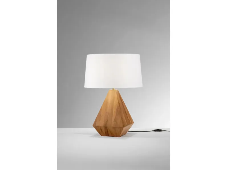 Lampada da tavolo in legno Munari di FAN Europe