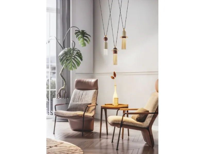 Lampada a sospensione Nappe di Masiero