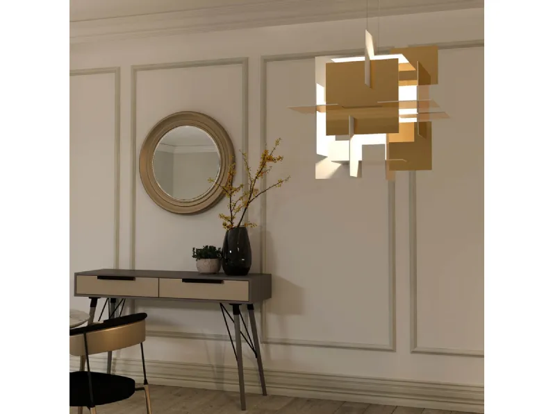 Lampada a sospensione in cristallo acrilico Next di Vesta